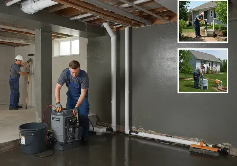 Basement Waterproofing and Flood Prevention process in Gibson County, IN